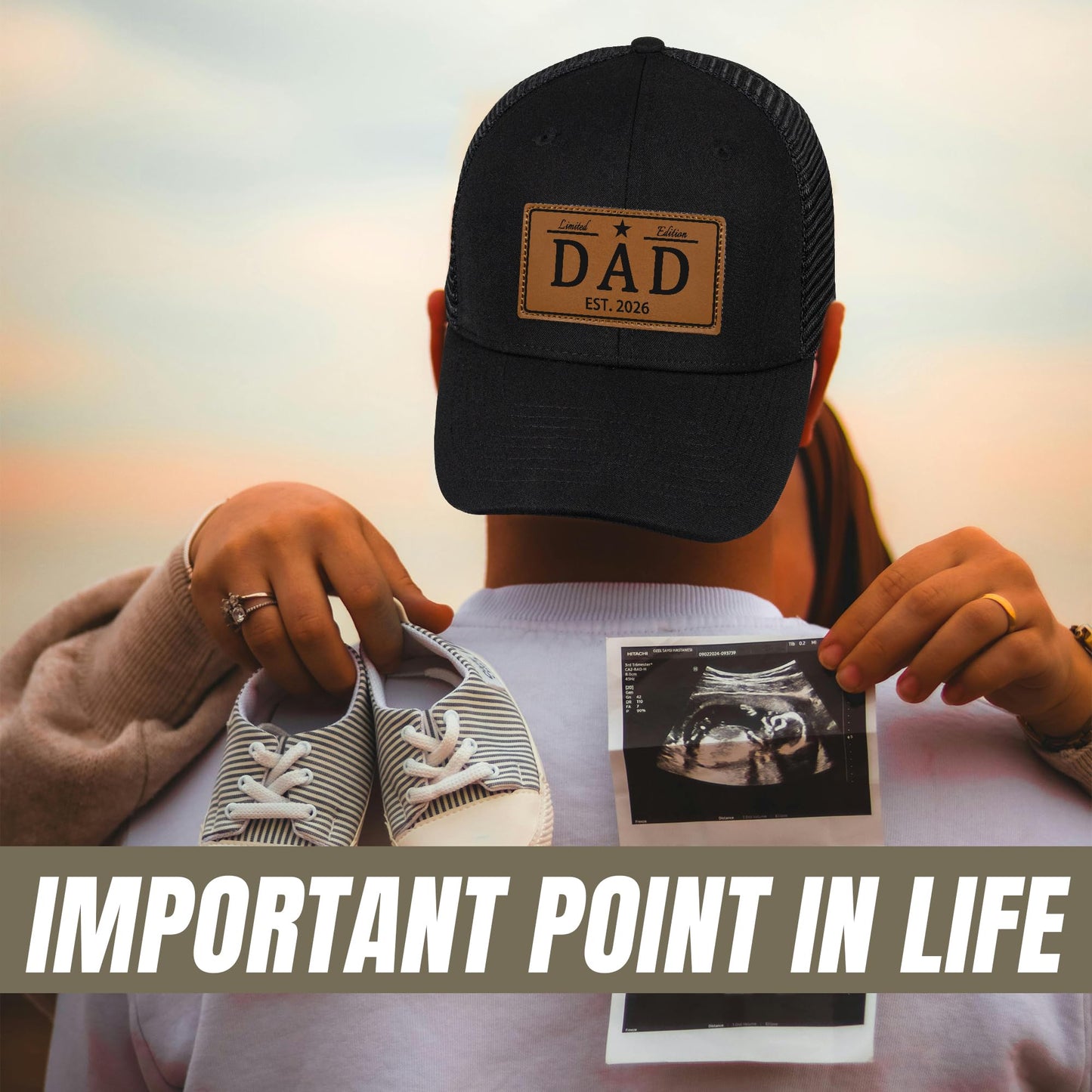 Vitiryha New Dad Gifts First Fathers Day Hat for Men,2026 Promoted,Expecting Dad,Christmas,Birthday
