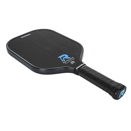 Ronbus R1/R3 Pulsar Thermoformed Raw Toray T700 Carbon Fiber Pickleball Paddle with 16 mm Polypropylene Honeycomb Core (R3 Pulsar)