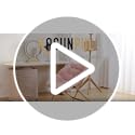 Kasunpul Comfy Saucer Chair, Foldable Living Room Chairs, Soft Faux Fur Lounge Chair for Bedroom, Reading Chairs for Adult...