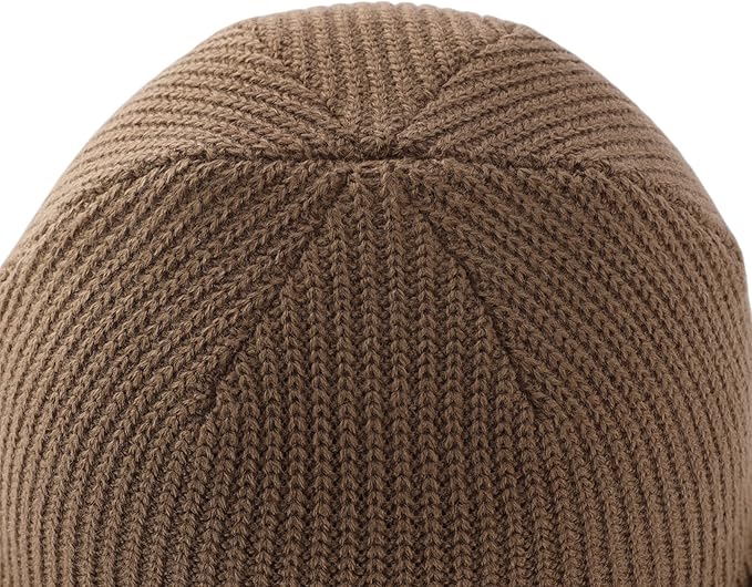 Connectyle Classic Double Layer Knit Beanie Hat Warm Thick Acrylic Winter Hats Daily Cuffed Beanies Watch Hat for Men Women