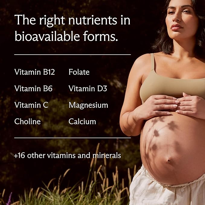 Needed. Multivitamin for Prenatal | Prenatal Multi Essentials Capsule - Pregnancy, Breastfeeding, Postpartum | Expertly-Formulated & Third-Party Tested, Citrus Scent Insert | 30-Day Supply