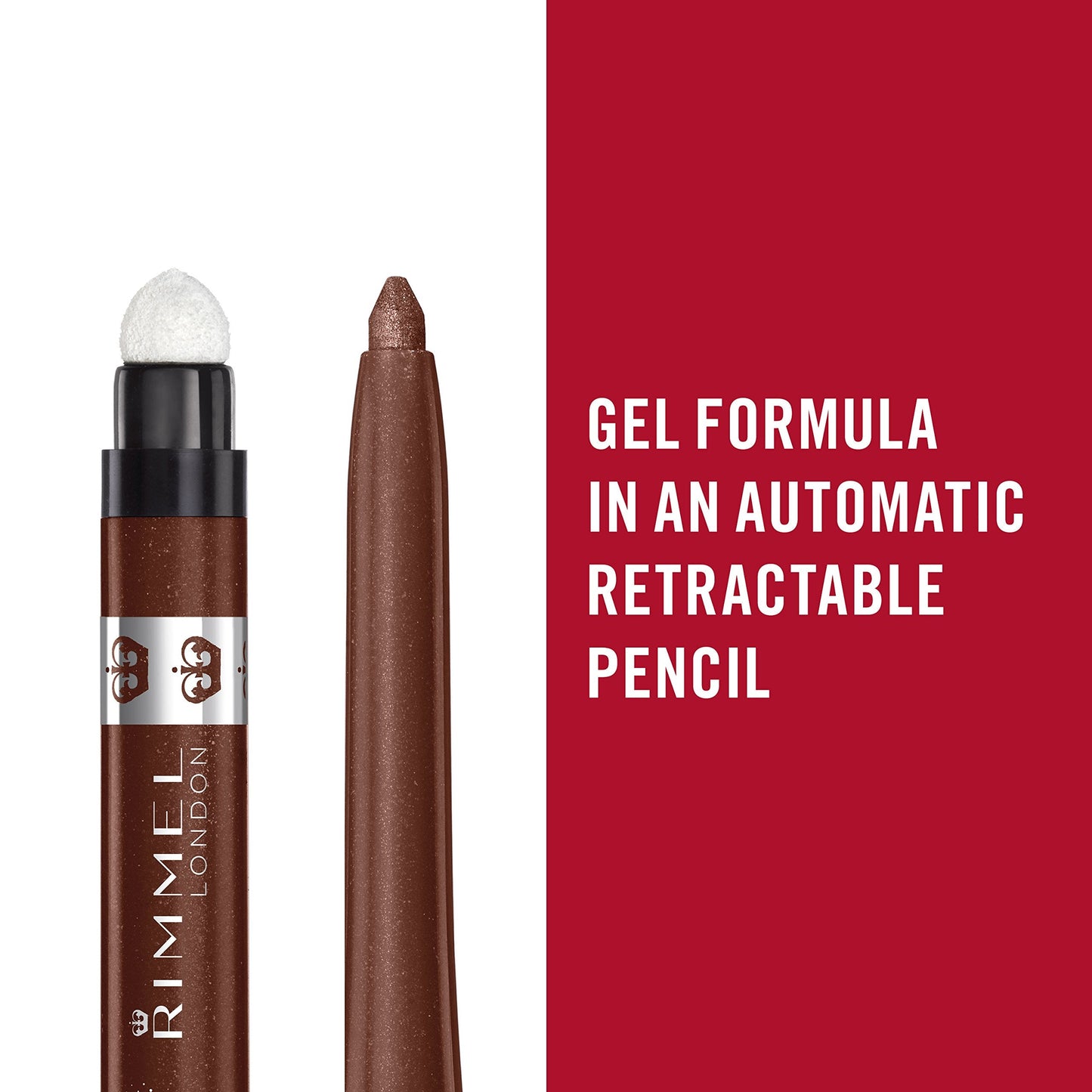Rimmel Exaggerate Smoke'N Shine Eyeliner 002/Copper Bling, Pack of 1