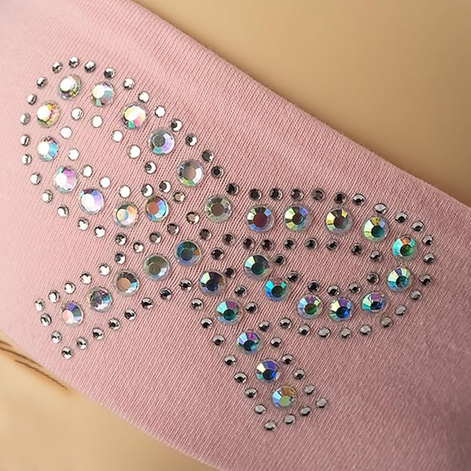 Self Adhesive Face Gems and Pearls for Makeup, Festival Jewels, Hair Gems, Rhinestone Stickers for Face, Eye, Makeup, Nail, Body, Crafts 3/4/5/6 mm 975Pcs (03.gem_whitelabar)