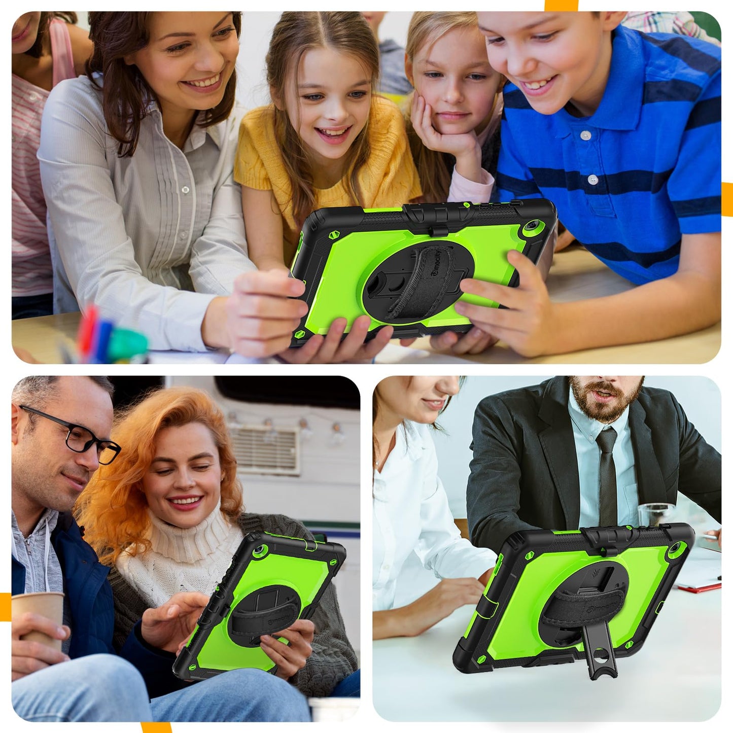 Timecity Case For Samsung Galaxy Tab S6 Lite 10.4 2024/2022/2020 (Sm-P620/P610/P613/P615), Durable Sturdy Protective Case Wi
