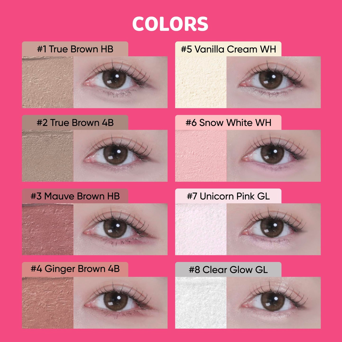 COLORGRAM SKETCH SCULPT PENCIL 08 CLAER GLOW GLITTER | Multi-Use Facial Drawing Pencil for Eyeliner, Overlip, Browbone, & Eyewho