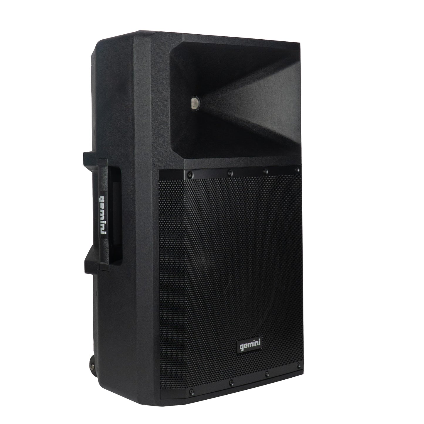 Gemini 15 Inch Powered PA Speaker - 2200W Bluetooth PA Speaker with Mixer, XLR Inputs, Active DJ Speakers for Parties Events (GS