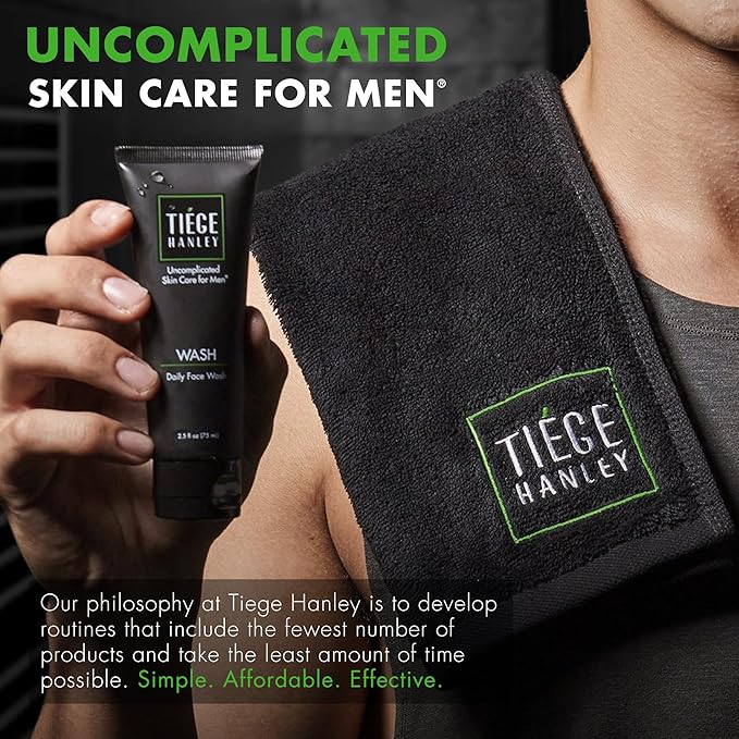 Tiege Hanley Mens Night Cream for Face, PM Bedtime Facial Moisturizer - Anti-Aging Night Time Wrinkle Cream for Men with Sensitive Skin - Overnight Moisturizer for a Soft, Smooth, & Hydrated Skin