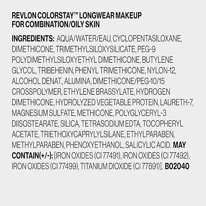 Revlon Liquid Foundation, ColorStay Face Makeup for Combination & Oily Skin, SPF 15, Medium-Full Coverage with Matte Finish, 275 Cashew, 1 Fl Oz