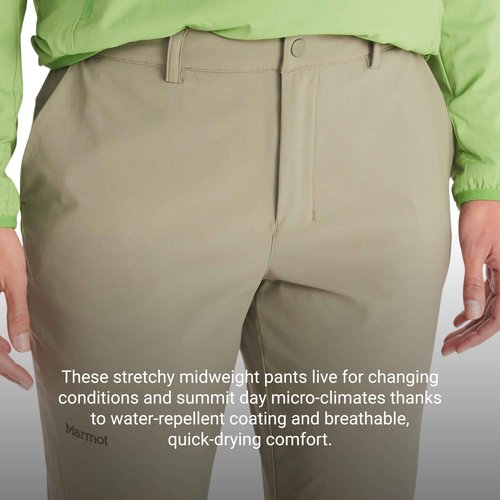 MARMOT Women's Scree Pant, Vetiver, 6