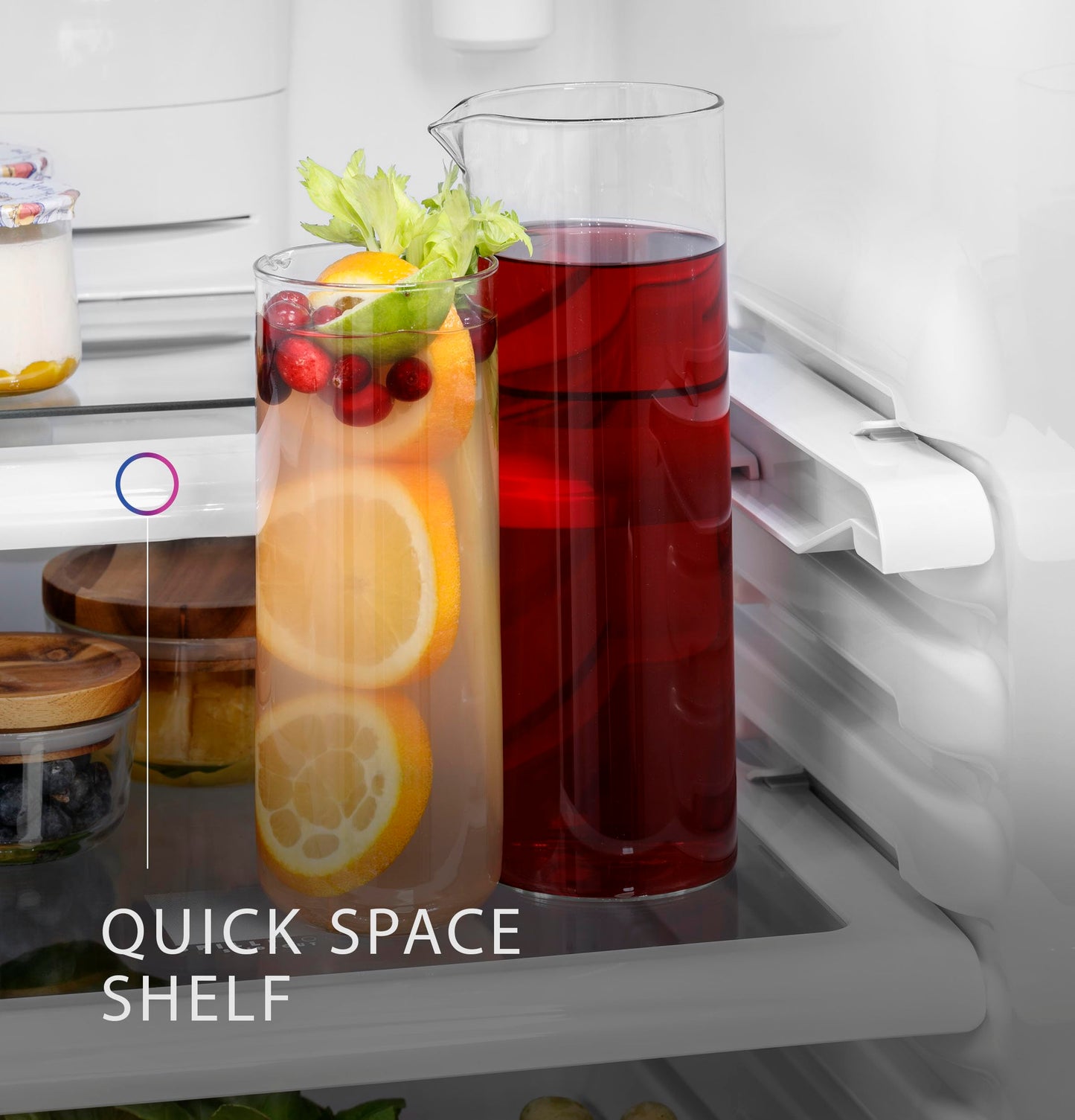 GE Profile 25.3 cu. ft. Side by Side Refrigerator in Fingerprint Resistant Stainless Steel PSE25KYHFS