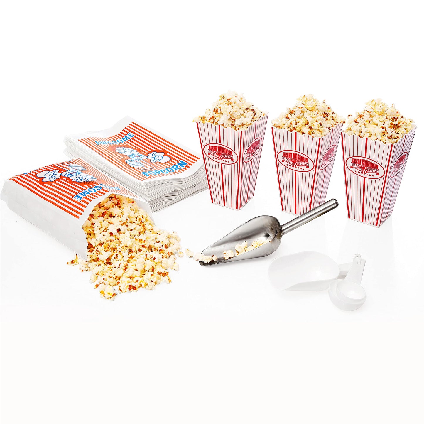 Paducah Popcorn Machine - 3-Gallon Antique Popper with Cart, 8oz Kettle, Old Maids Drawer, Warming Tray, and Scoop by Great Northern Popcorn (Black)