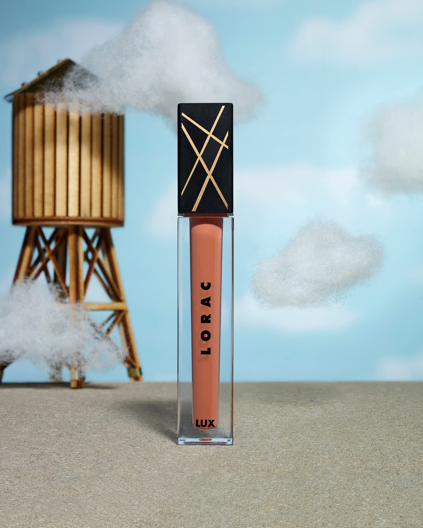 LORAC LUX Diamond Lip Gloss | Genuine Diamond Dust | Non-Sticky | Pacific Blue