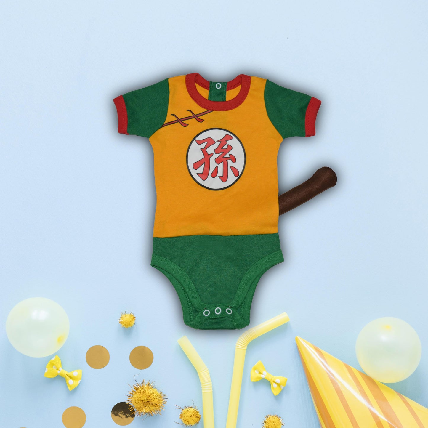 Anime Baby Clothes, Newborn Baby Boys Bodysuit Cosplay Cartoon, 3 Months