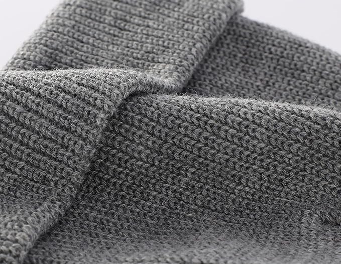 Connectyle Classic Double Layer Knit Beanie Hat Warm Thick Acrylic Winter Hats Daily Cuffed Beanies Watch Hat for Men Women