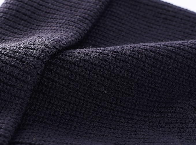 Connectyle Classic Double Layer Knit Beanie Hat Warm Thick Acrylic Winter Hats Daily Cuffed Beanies Watch Hat for Men Women