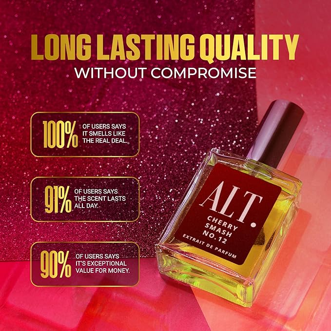 ALT. FRAGRANCES Cherry Smash No. 12 Extrait de Parfum for Men and Women Inspired by Lost Cherry Perfume 60ml