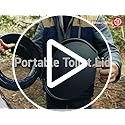 72 HRS Premium Portable Camping Toilet Seat with Lid for 5 Gallon Buckets, Outdoor Camping, Hiking, Emergencies - Perfect ...