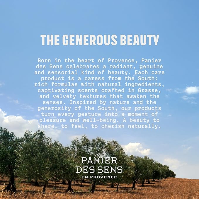Panier des Sens - Small Hand Cream for Dry Cracked Hands β Honey Mini Hand Lotion for Dry Skin - With Shea Butter and Honey Extract - Hand Care 97% Natural Ingredients - Travel Size 1 floz