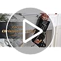 Speed Track Tactical Christmas Stocking, with Flag Patch MOLLE Webbing, Zip Pocket, MOLLE Clips, Gift for Veterans Militar...