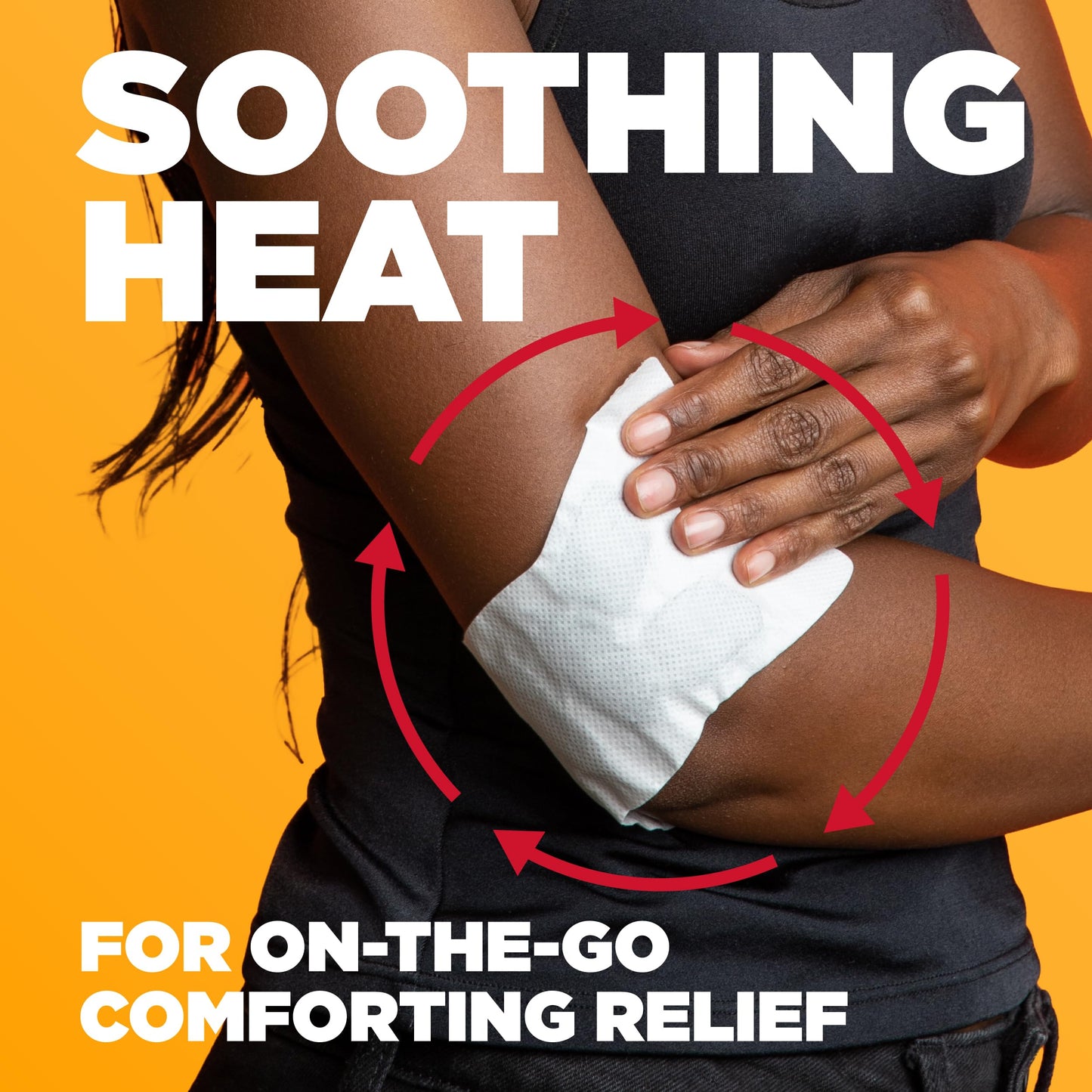 ThermaCare Portable Heating Pads - Adhesive, Disposable HeatWraps for Joint & Muscle Pain Relief - Multi-Purpose, Drug-Free Therapy with Flexible Fit