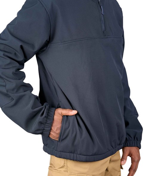 Propper Men's Hooded Softshell Job Shirt, LAPD Navy