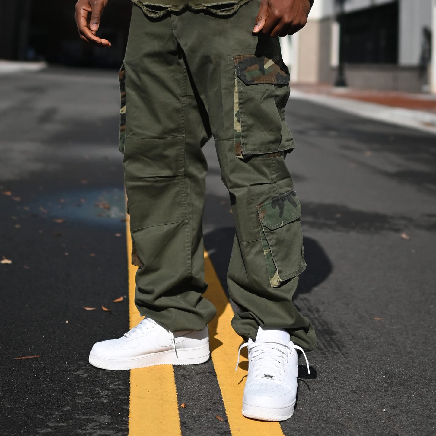 Rothco Vintage Paratrooper Cargo Fatigue Pants – Tactical Outdoor Comfortable Casual, ACU Digital Camo, XL