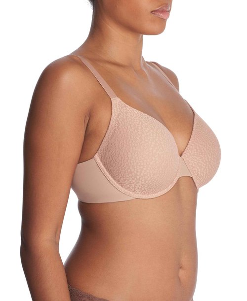 Natori Women's Comfort Evolution Full Fit Memory Foam Convertible Underwire, Buff