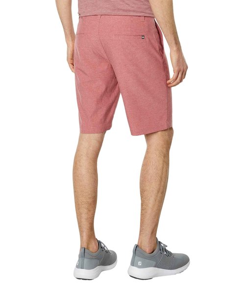 TravisMathew Sand Harbor Heather Garnet Rose 40