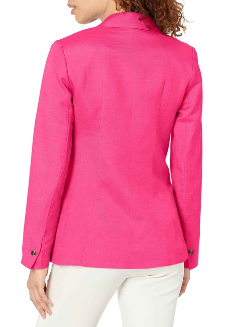 ASTR the label Women's AYRA Blazer, Pink, L