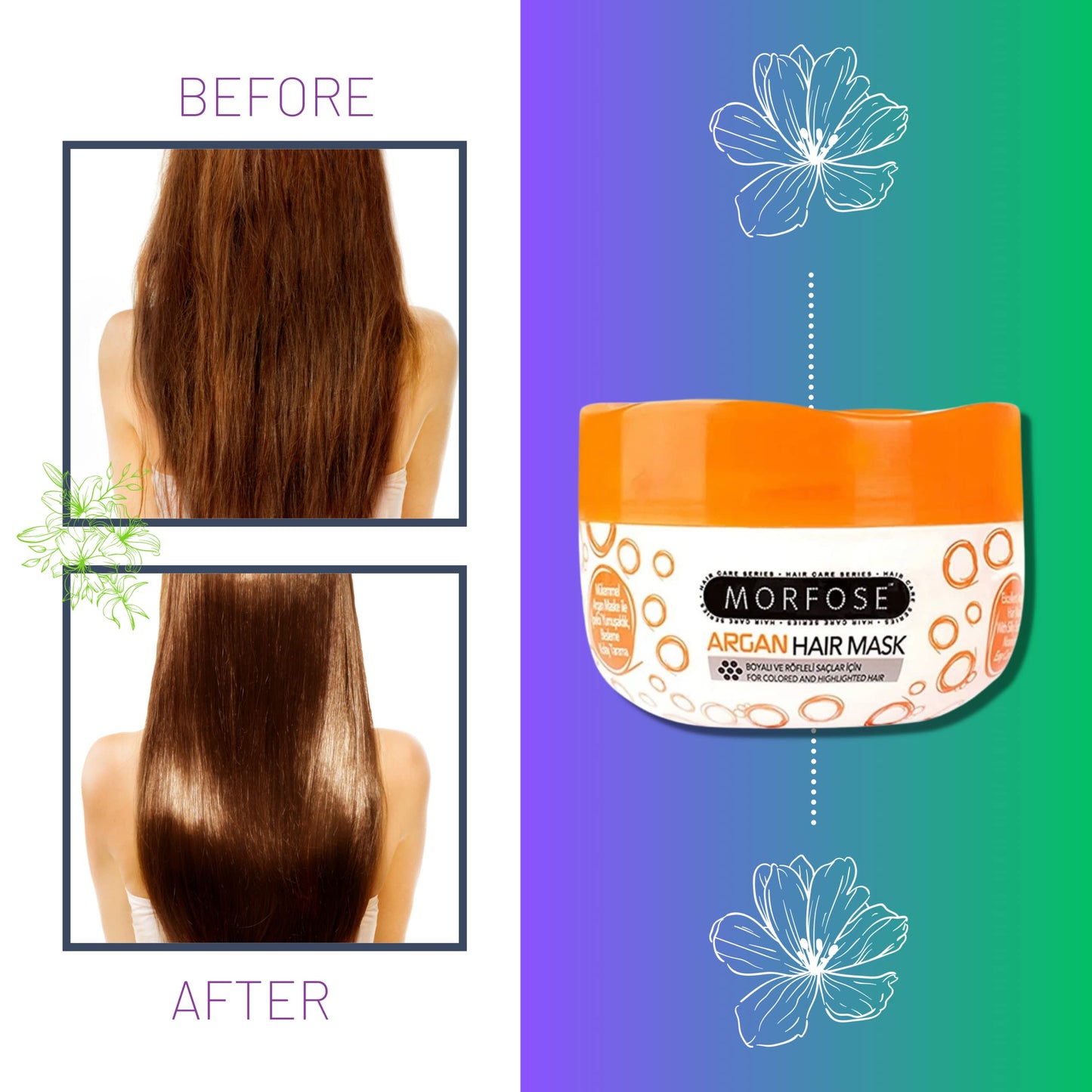 Morfose Argan Hair Mask (500ml)