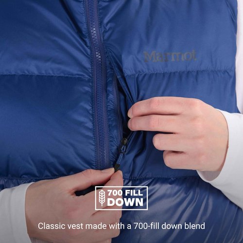 MARMOT Women's Guides Down Vest, Twilight Blue, X-Large