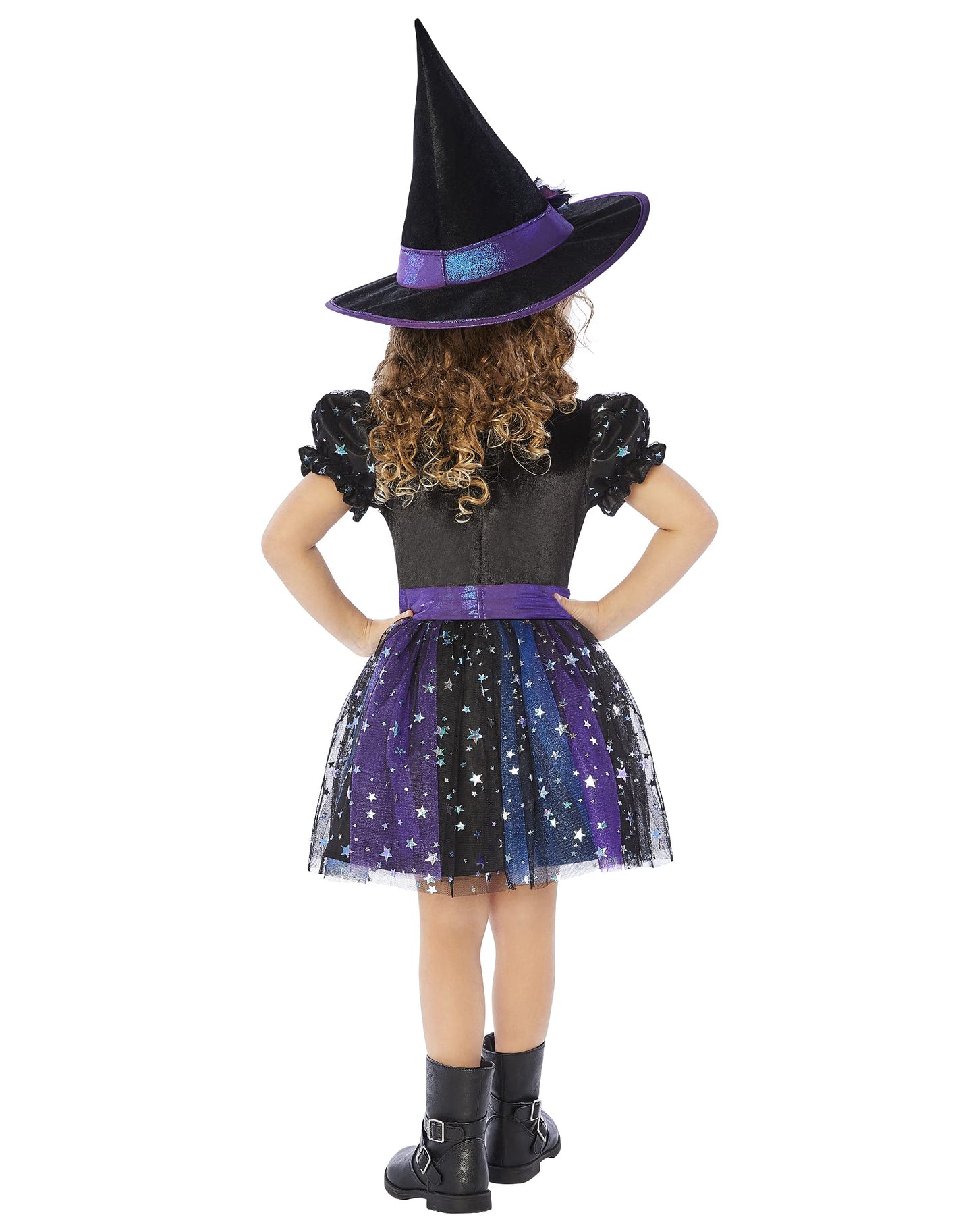 Spirit Halloween Toddler Enchanted Light-Up Witch Costume - 3-4T
