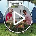 AILLOVCOL Folding Camping Stool Portable Chair Mini Foldable Stool for Adults Fishing Hiking Gardening and Beach with Carr...