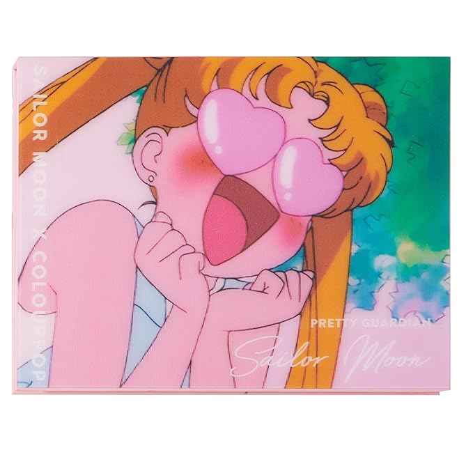 ColourPop x Sailor Moon Pretty Guardian Makeup Palette - Pastel Shadow Palette with Metallic & Matte Finishes - Buildable, Blendable & High-Pigment Formula (0.5 oz)