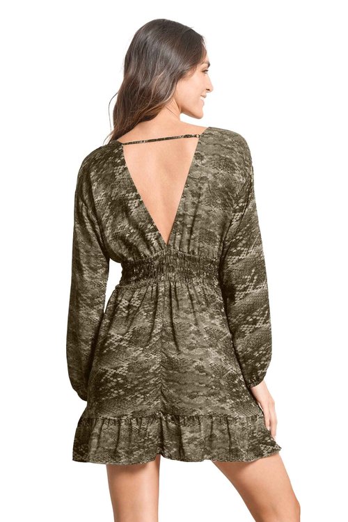 Maaji Women's Short Dress, Dark Gray