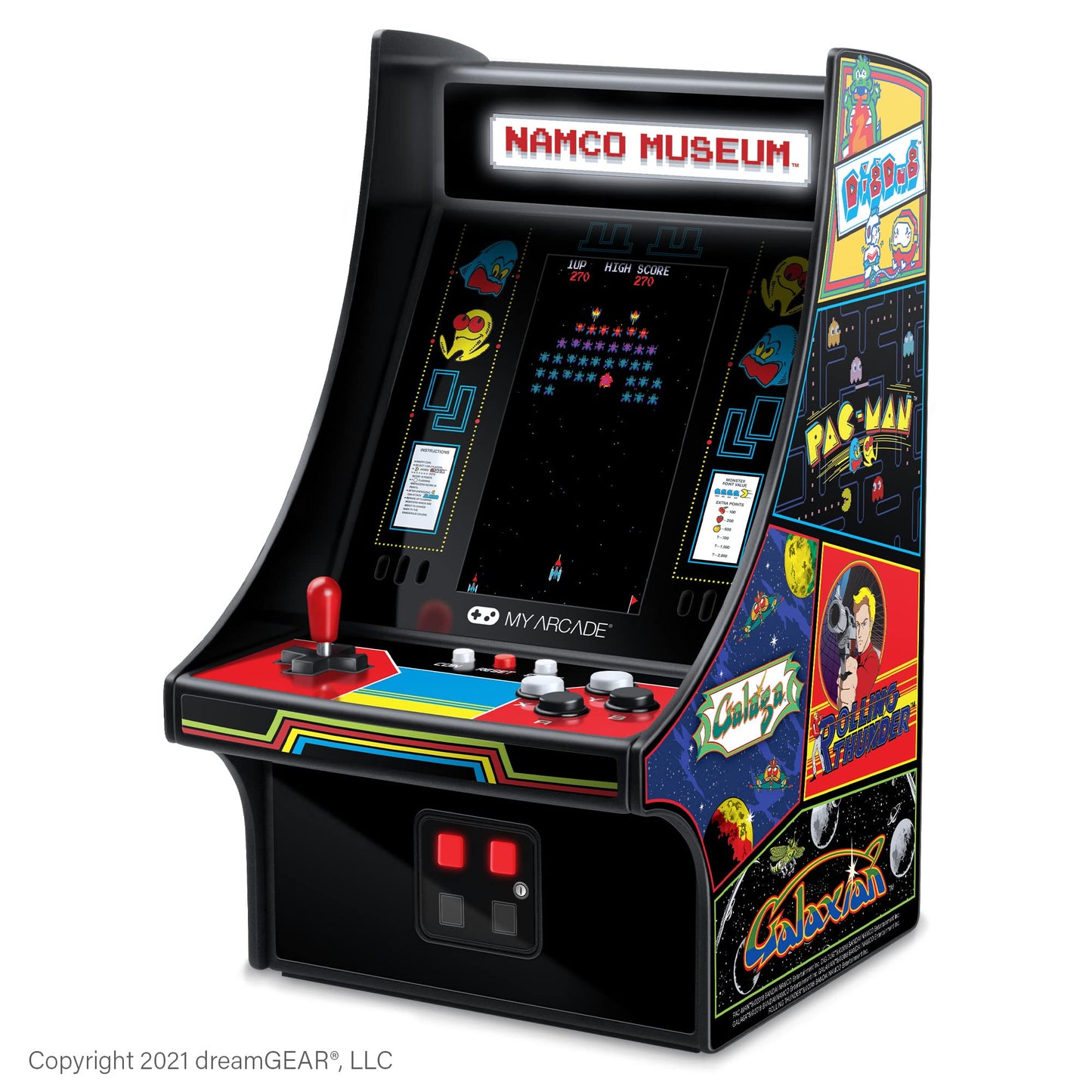 My Arcade Mini Player 10 Inch Arcade Machine Bandai Namco Museum