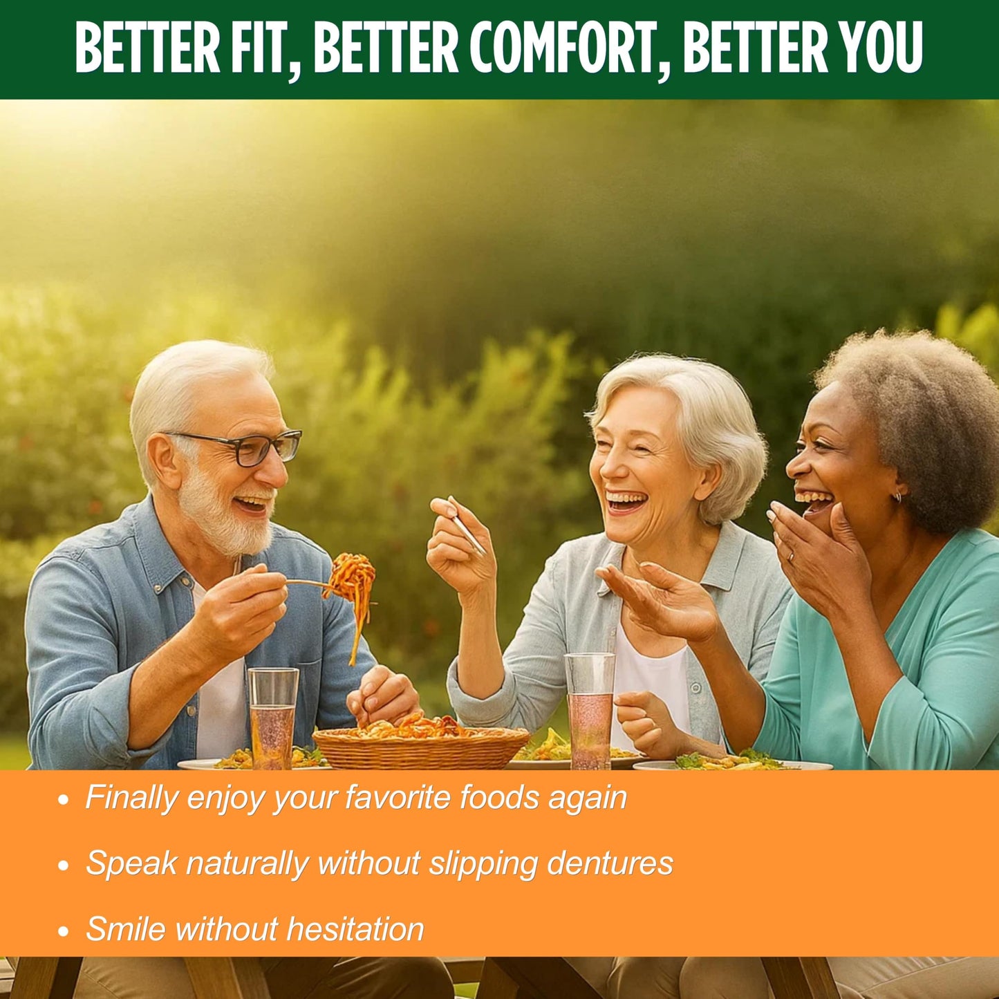 E&E Upper and Lower Denture Soft Reline Kit