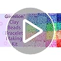 Gionlion 6000 Clay Beads Bracelet Making Kit, 24 Colors Flat Preppy Beads for Friendship Bracelets, Polymer Clay Bead with...