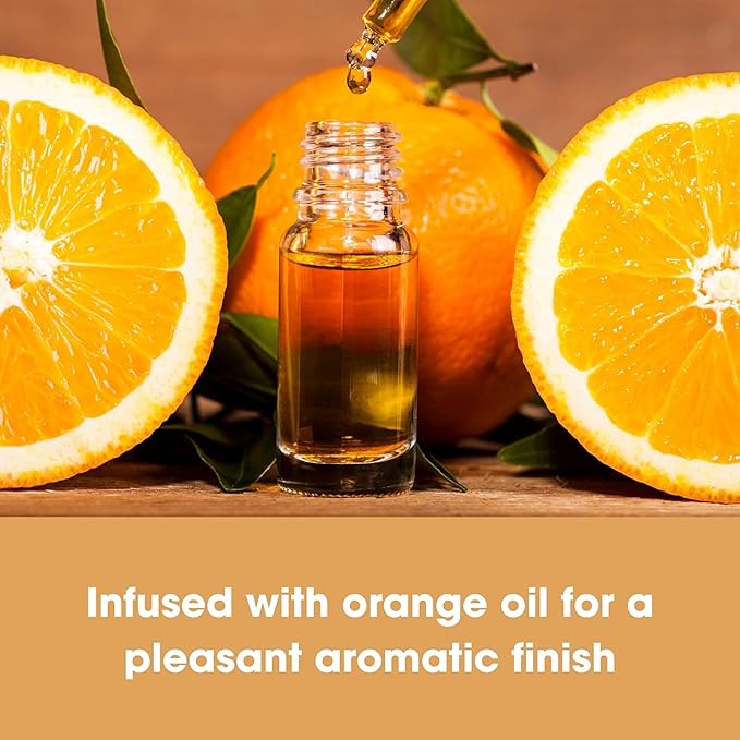 Furniture Clinic Wood Wax & Polish | Clean, Nourish & Protect Wood Furniture & Kitchen Cabinets from Dryness & Scratches | Orange Oil & Beeswax | Use on Treated & Untreated Surfaces (17oz / 500ml)