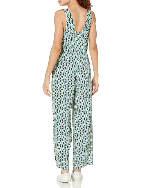 VELVET BY GRAHAM & SPENCER Women's Davina Jumpsuit, Blue, X-Small