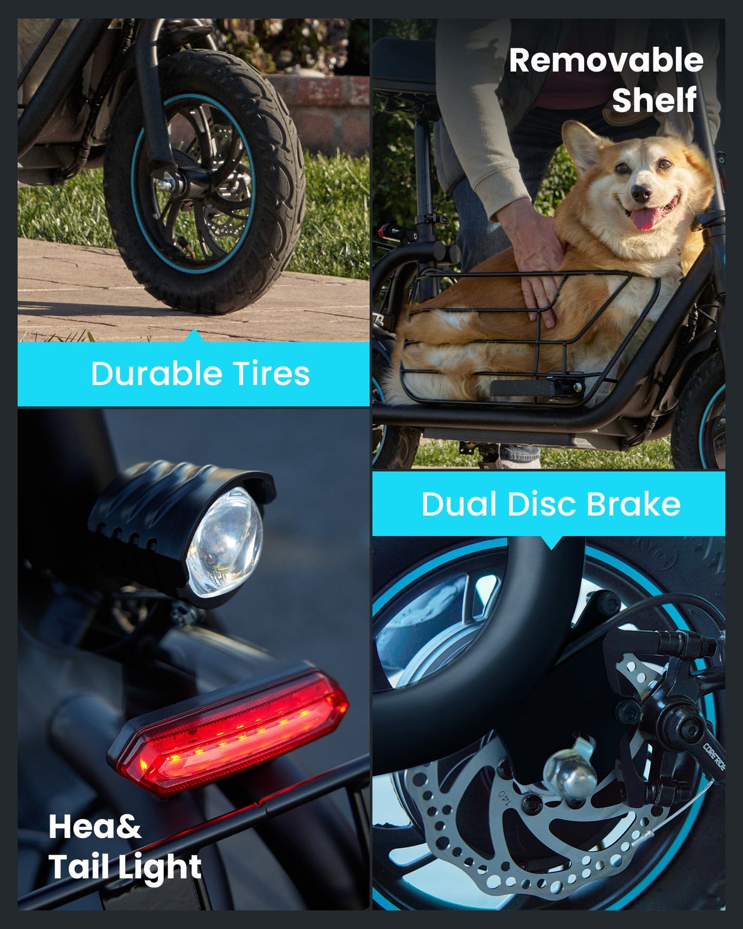 URBANMAX Electric Scooter with Seat, 550W Motor, 18.6MPH Top Speed, 20 Miles Range, Adults Electric Scooter with Large Storage Basket for Pets Dogs and Items,C1S-V1