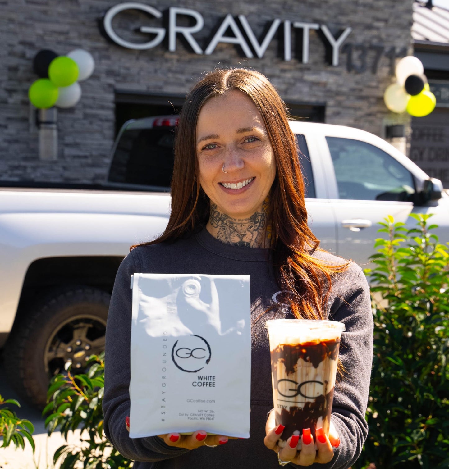 Gravity Coffee Co. Signature White Coffee Grounds Light Coffee Roast | 2lb Bag of Ground White Coffee | Gentle and Bold Flavors of Nutty and Earthy Tasting Notes (Ground)