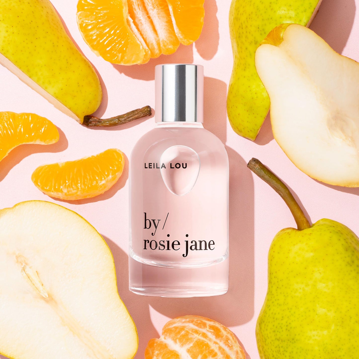 By Rosie Jane Eau De Parfum Spray (Leila Lou) - Clean Fragrance for Women - Essential Oil Mist with Notes of Jasmine, Pear, Fres
