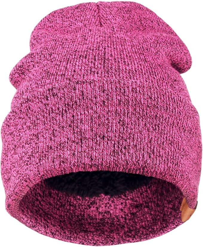 OZERO Winter Beanie Daily Hat - Thermal Polar Fleece Ski Stocking Skull Cap for Men and Women