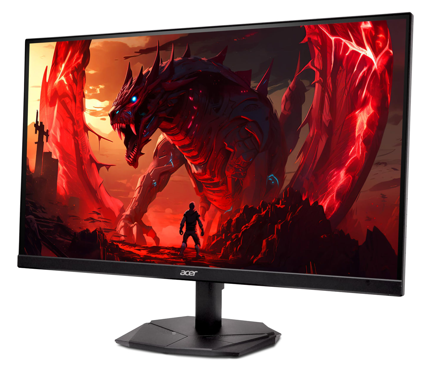 acer Nitro 27 Inch QHD 2560 x 1440 IPS Gaming Monitor | AMD FreeSync | Up to 180Hz Refresh | Up to 0.5ms | DCI-P3 95% | HDR 10 Support | One Display Port 1.2 & Two HDMI 2.0 | KG271U N3bmiipx