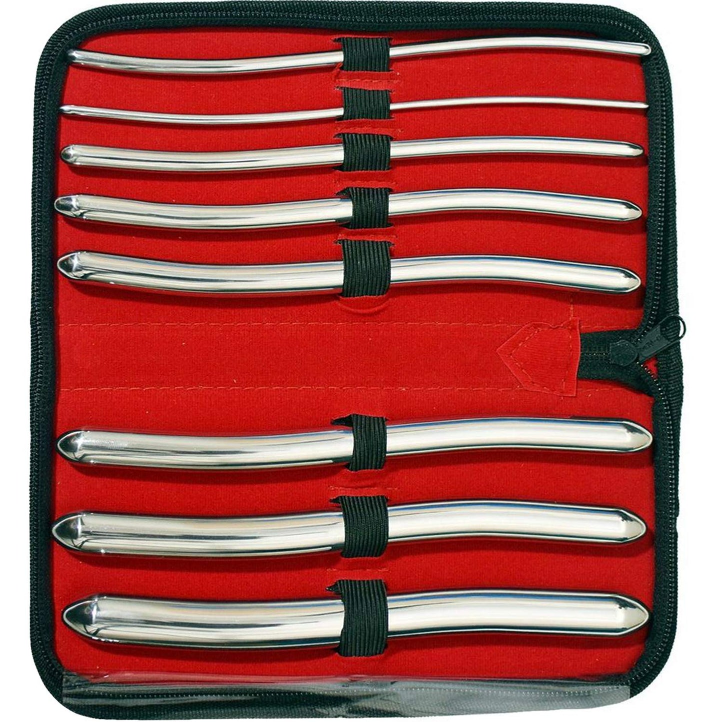 SURGICAL ONLINE 8 Hegar Medical Dilator Sounds Set 7.5inch Double Ended Instrument (Double Ended)