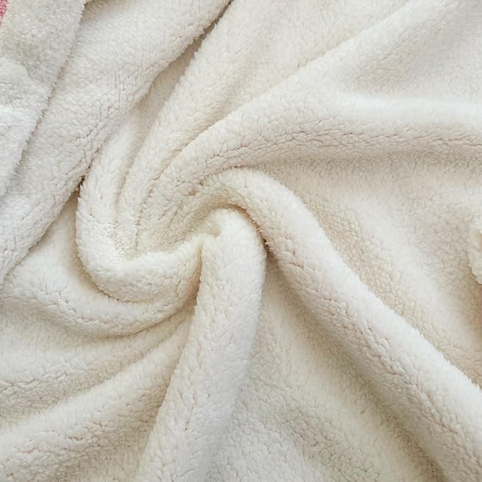 UKELER Throw Blanket 60 × 80 inch, Ultra Soft Twin Size Sherpa Fleece Blanket for All Season, Cozy Plush Arch Blankets for Bed Couch Sofa Office Camping, Grey