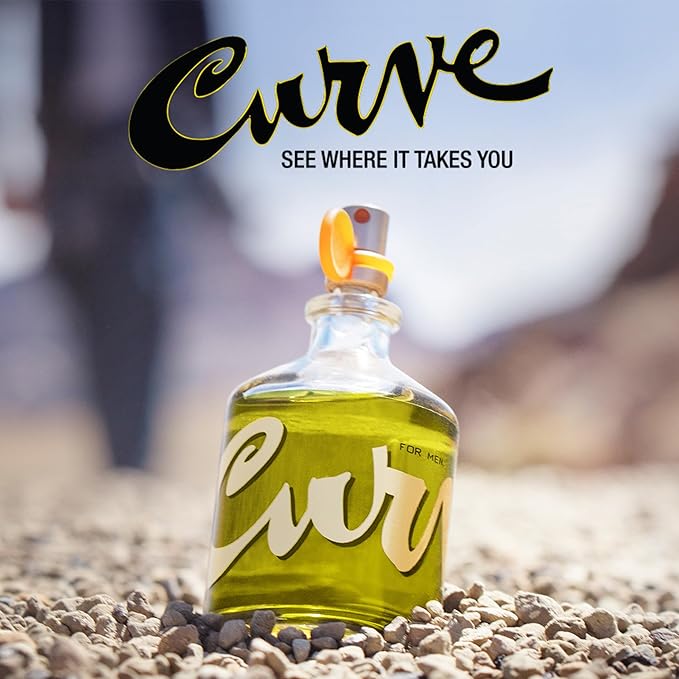Curve for Men Cologne Spray, Spicy Woody Magnetic Scent for Day or Night, 1.0 fl oz
