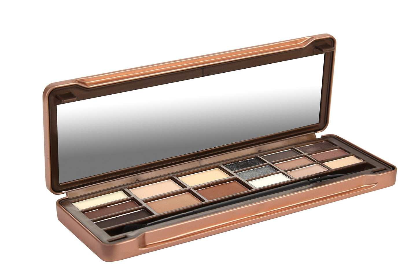 BYS Essentials - Contour, Brow and Eyeshadow Tin Palette - 3-in-1 Makeup Kit, Easy to Carry Travel-Ready Beauty Set