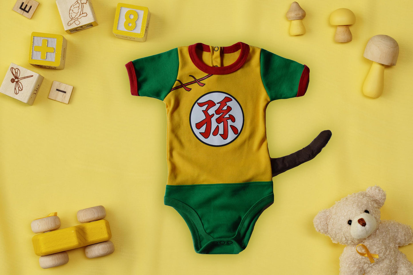 Anime Baby Clothes, Infant Romper Cosplay Cartoon Outfit, 6 months
